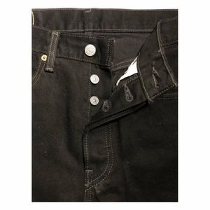 Levi 501 Black Jeans